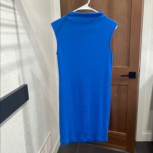 Sleeveless Blue Dress